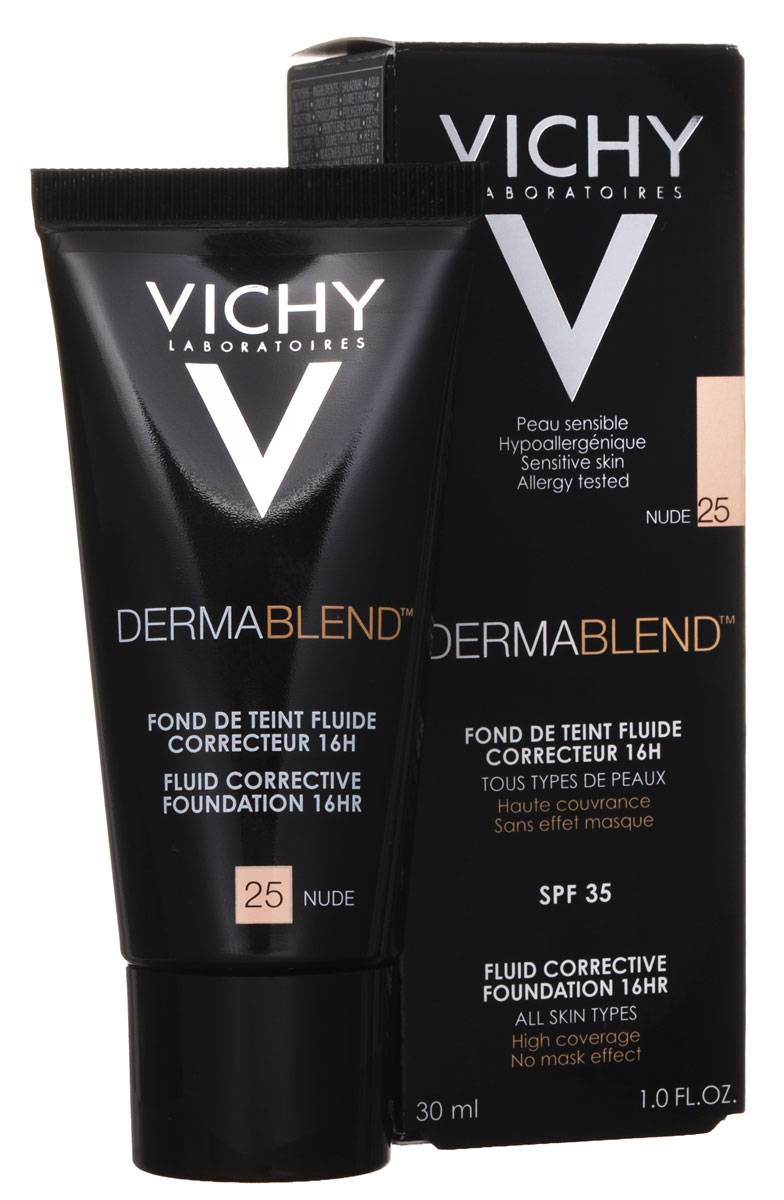 Тональный крем vichy normaderm: маскирующее средство с лечебным эффектом