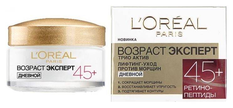 Рейтинг антивозрастных кремов для лица после 45 лет