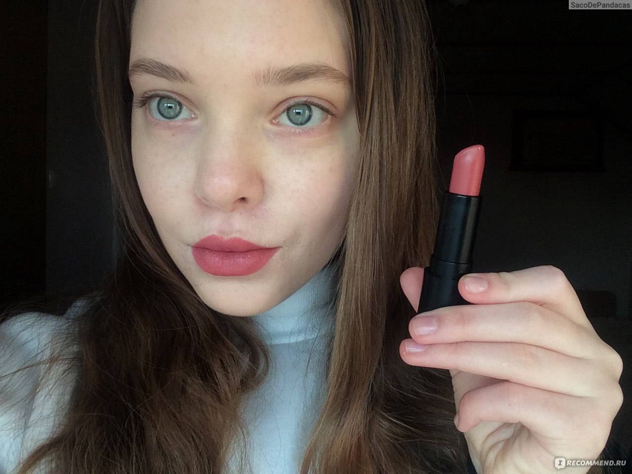 Матовая помада luxvisage pin up ultra matt — мой отзыв, разбор состава, плюсы и минусы