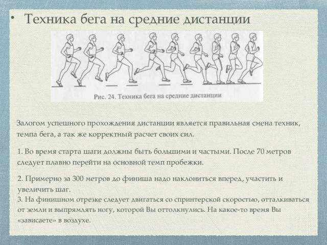 Бег на средние дистанции