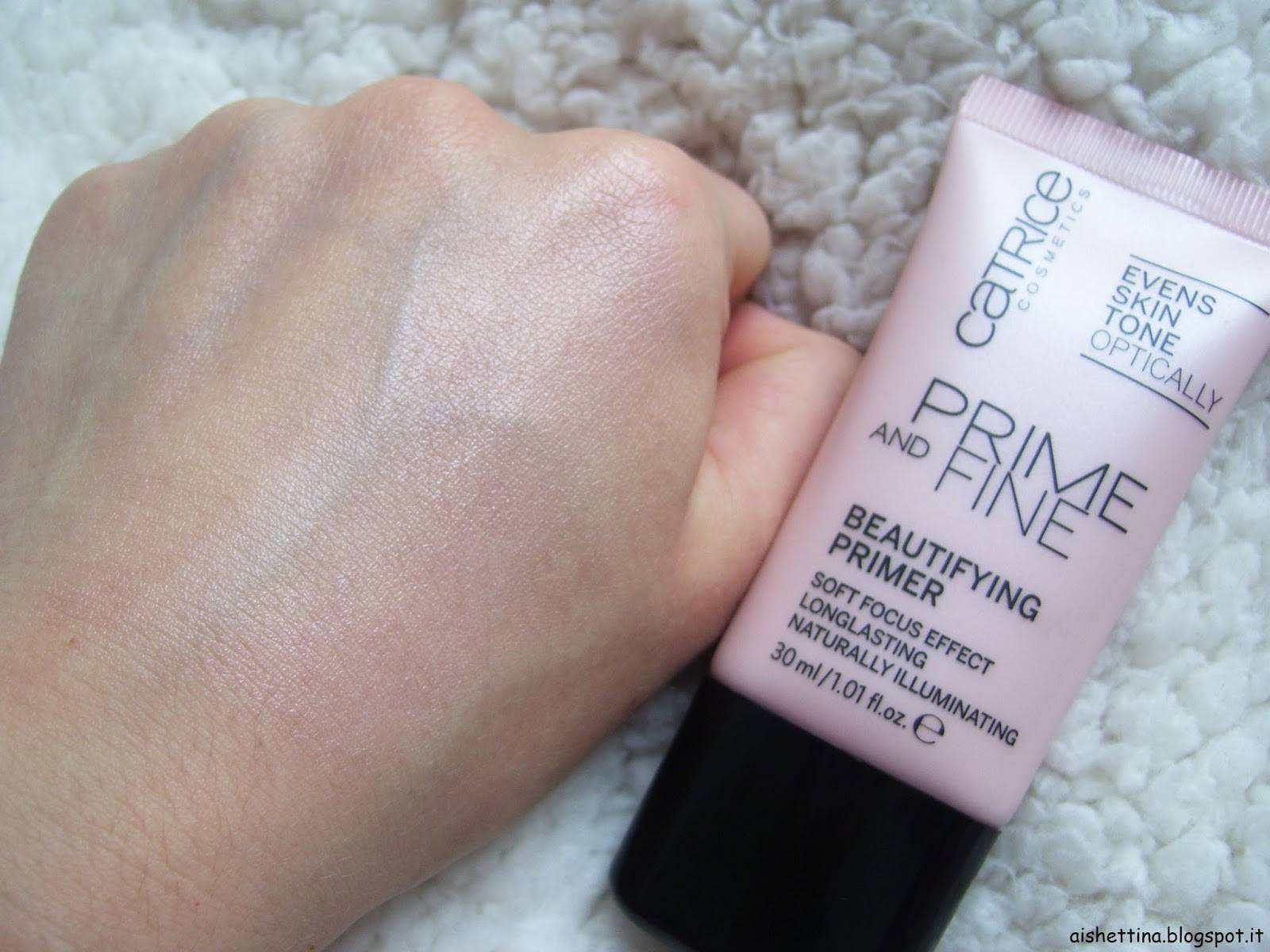 Catrice prime and fine pore refining anti shine base mattifying long lasting primer – review – simple serenity