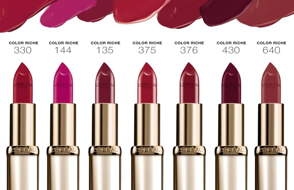 Советы по выбору губной помады l’oreal color riche