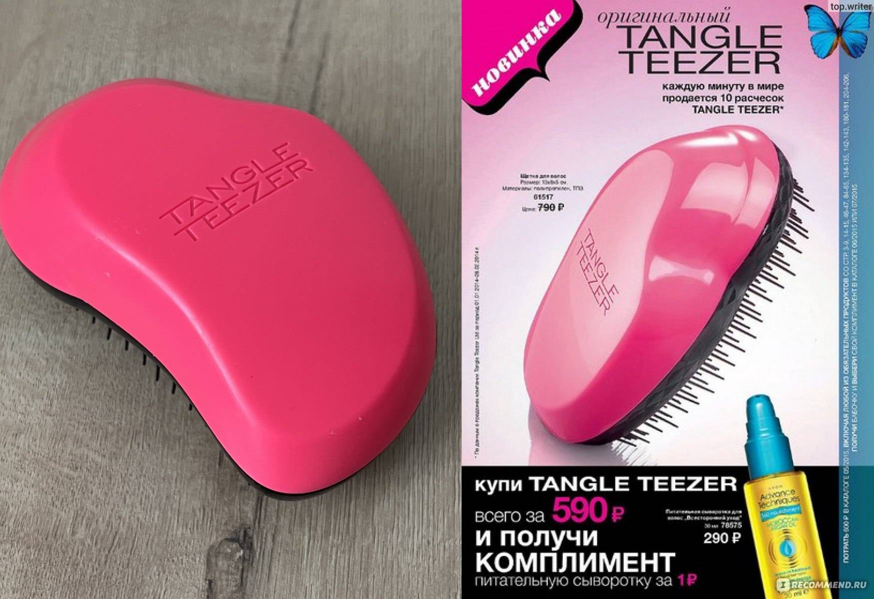 Расчёска-щётка tangle teezer: свойства и отзывы
