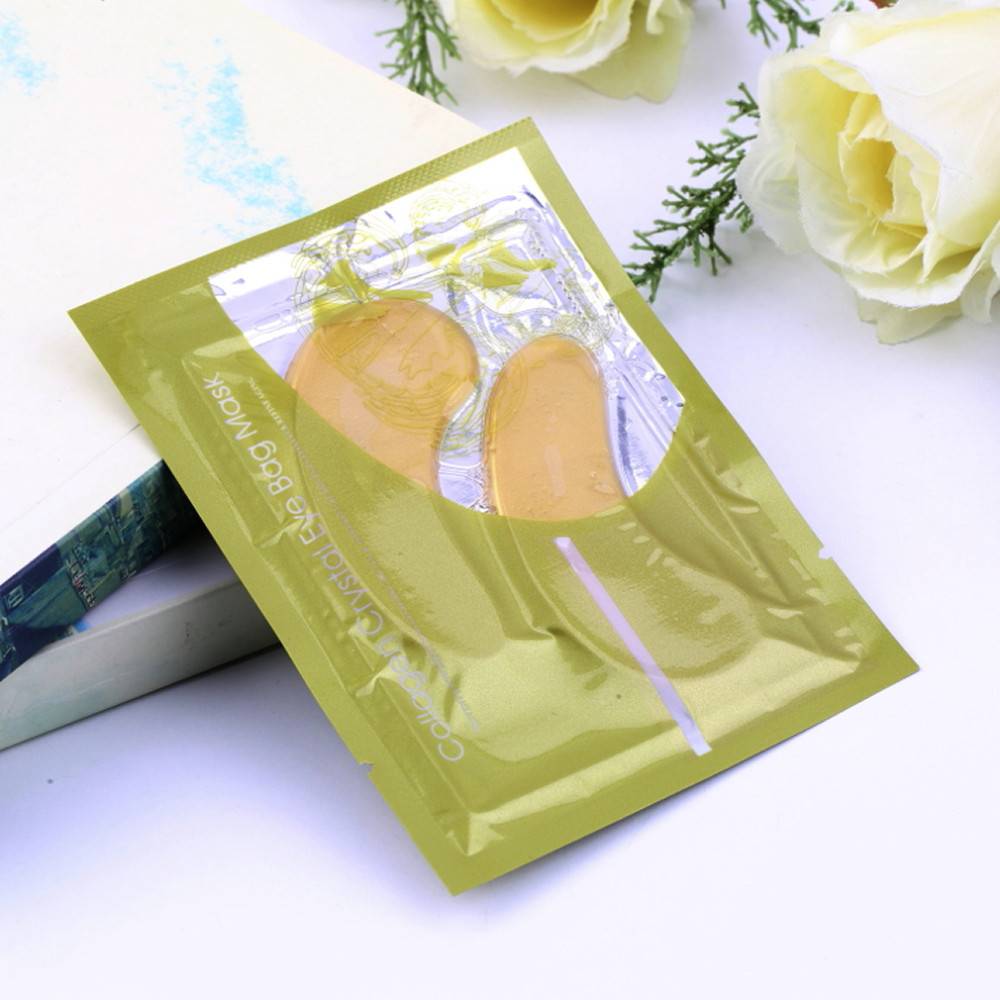 Коллагеновая маска для глаз кристалл * применение золотой маски pilaten crystal gold