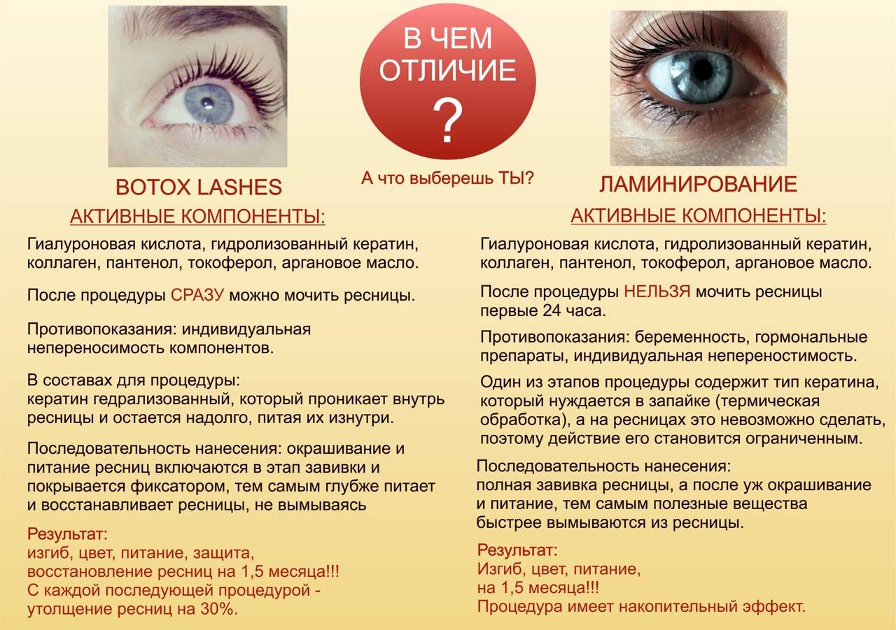Ботокс или ламинирование ресниц: что лучше и в чем разница? | moninomama.ru