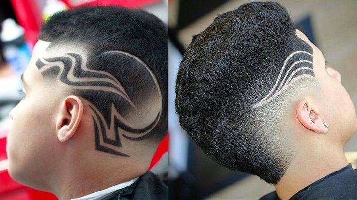 Hair tattoo — модные тенденции