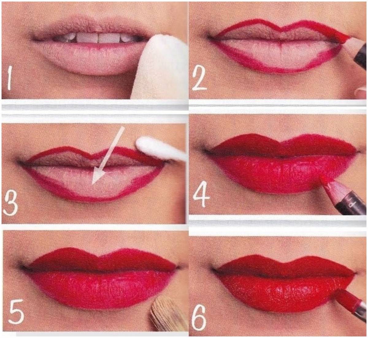Как зрительно увеличить губы? визуальное увеличение макияжем - как фея
