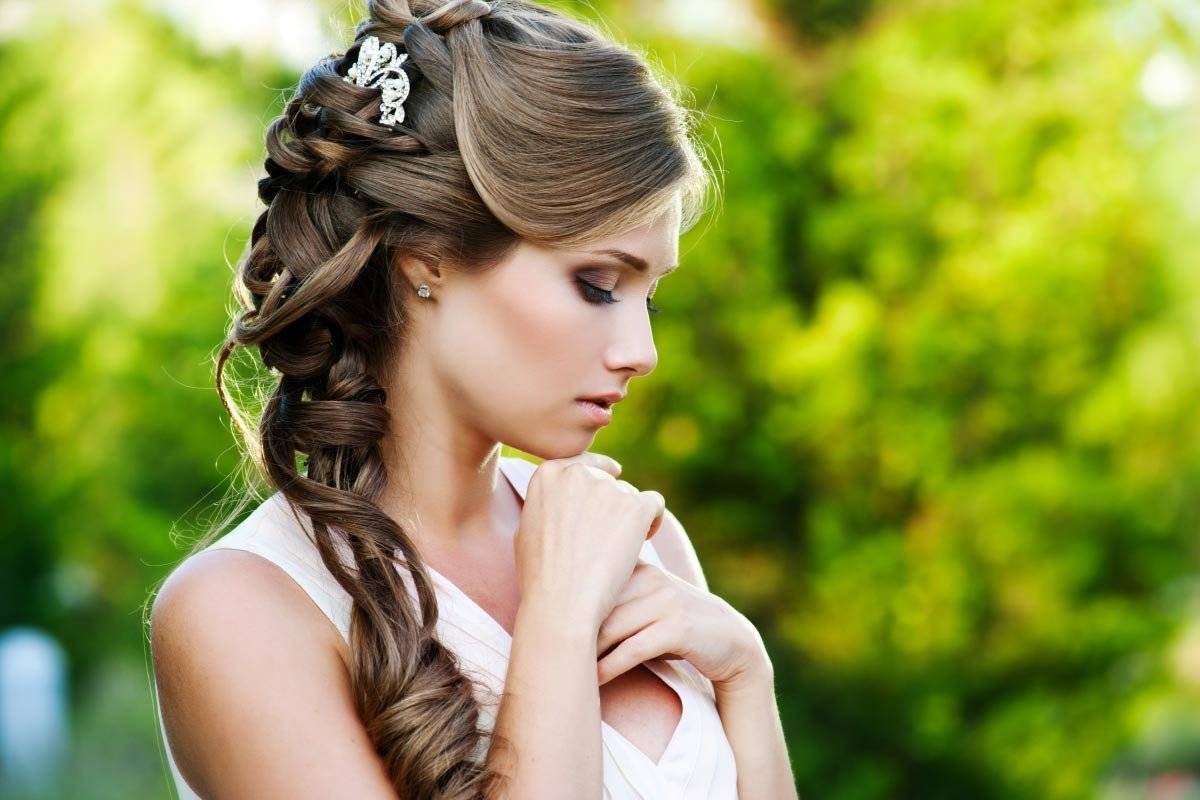 Прически на свадьбу для каждого типа волос - фото 👰 свадебные прически