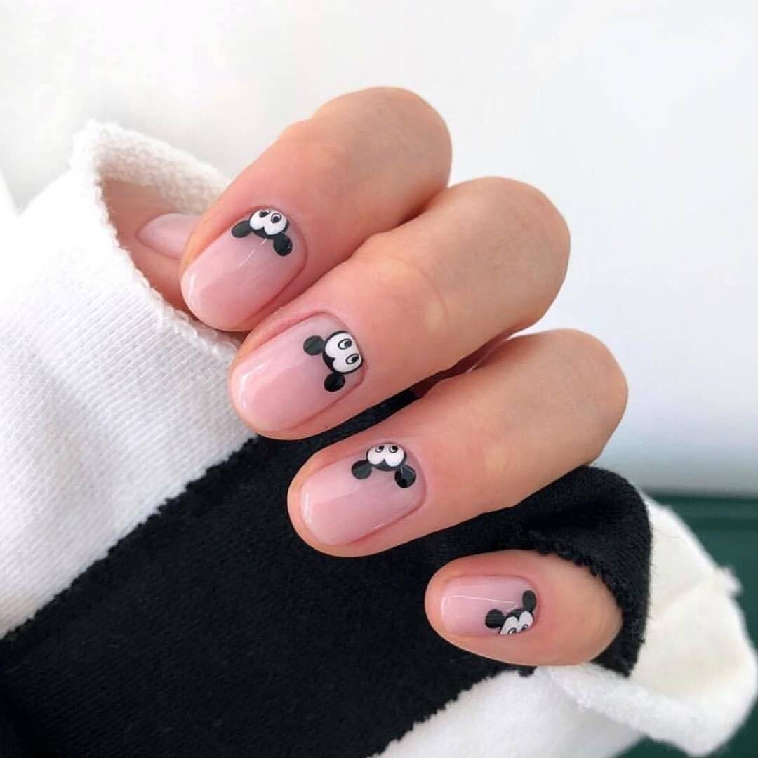 Маникюр для школы, интересные идеи school nail art
