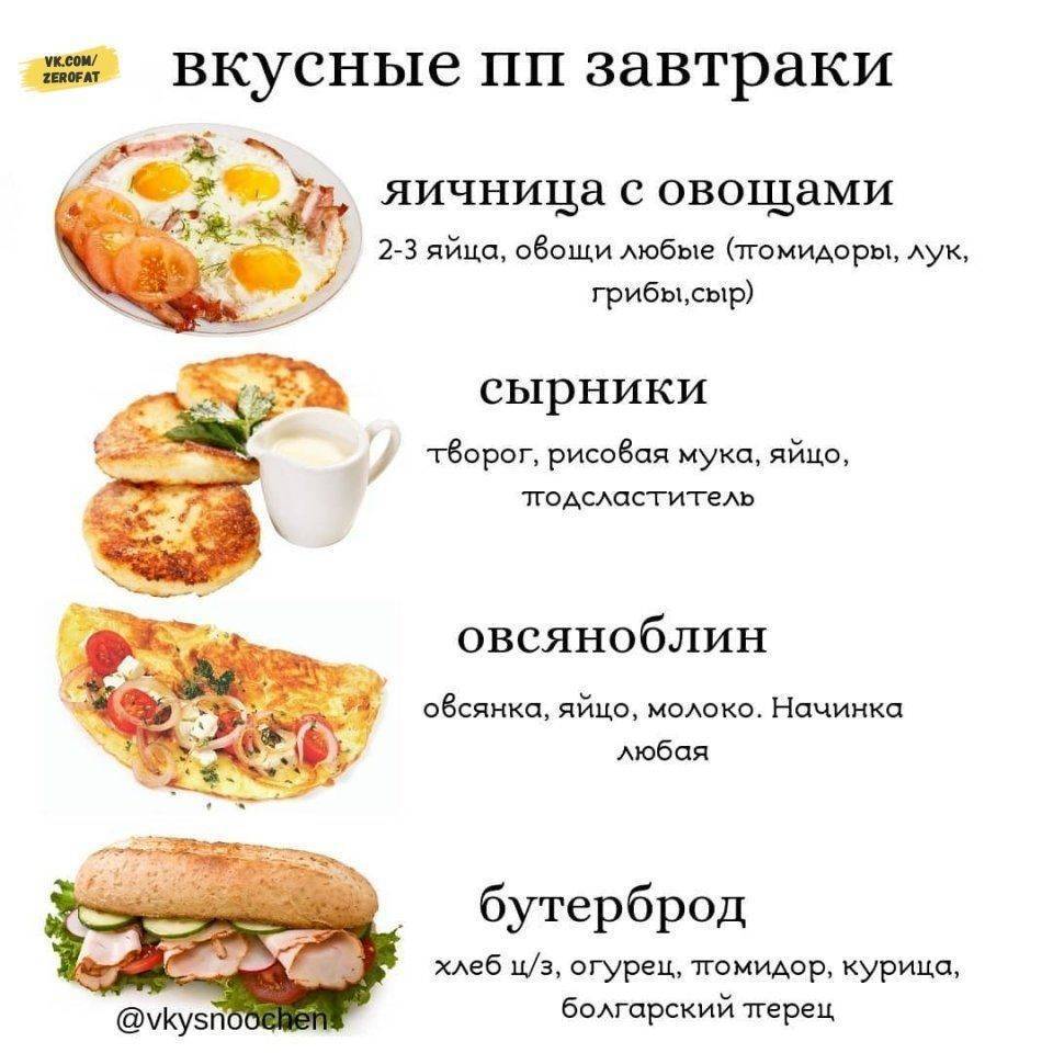 Пп рецепты на завтрак - 20 вариантов и идей, что можно кушать при правильном питании - glamusha