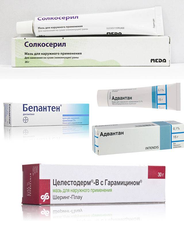 Мази от дерматита на коже у взрослых, у детей: гормональные, негормональные
