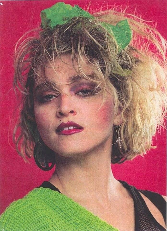 Макияж в стиле 80-х годов xx века