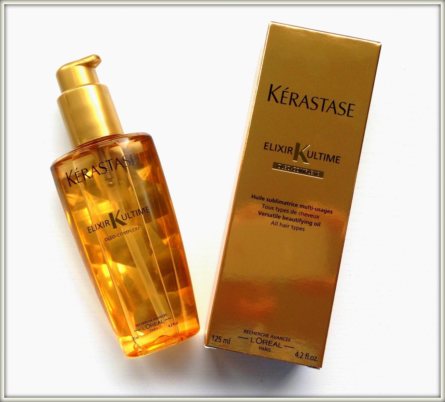 Kerastase elixir ultime: масло, шампунь и маска для волос