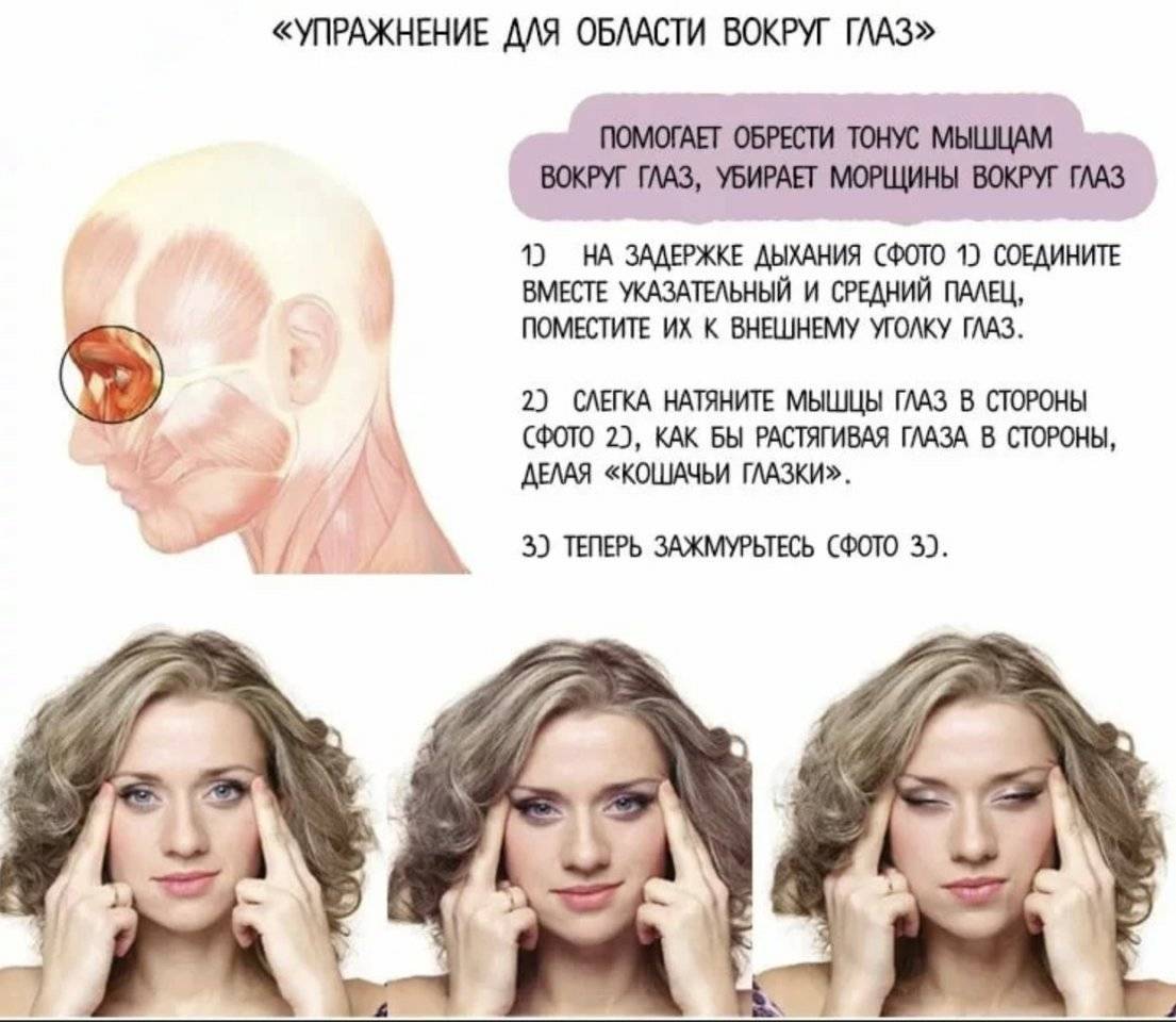 Гимнастика для лица от морщин в домашних условиях после 40