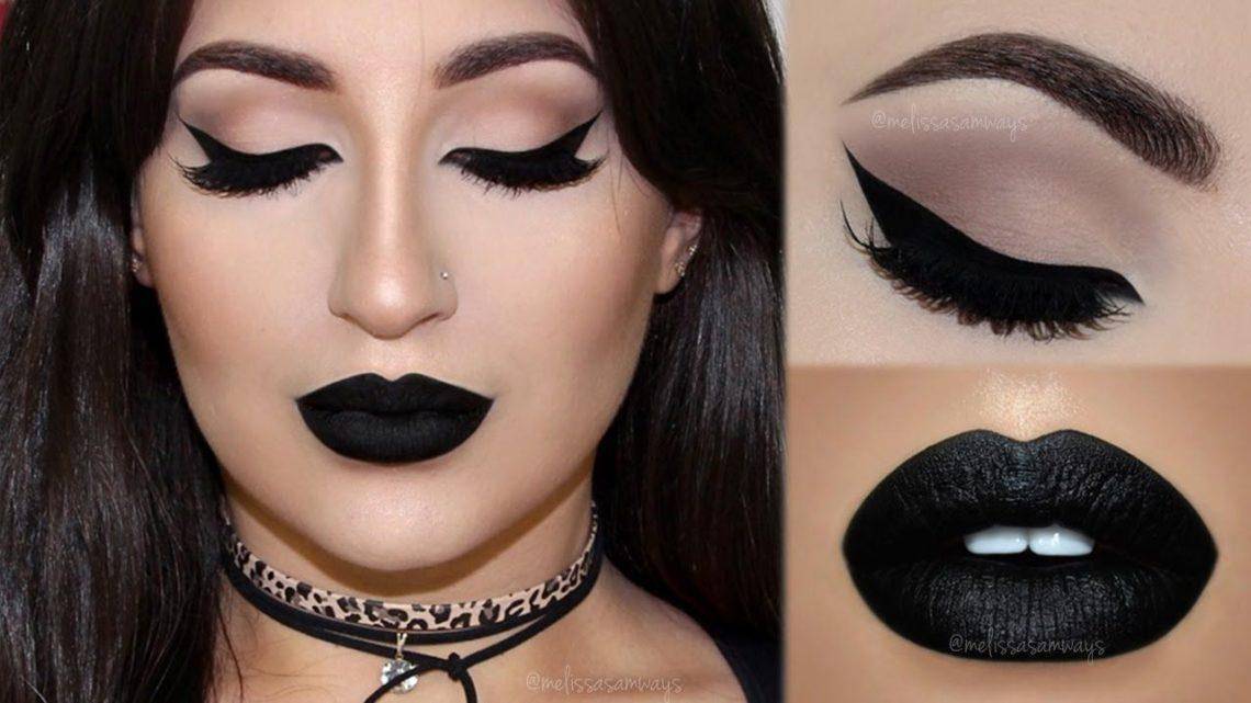 Макияж под черное платье: пошагово с фото