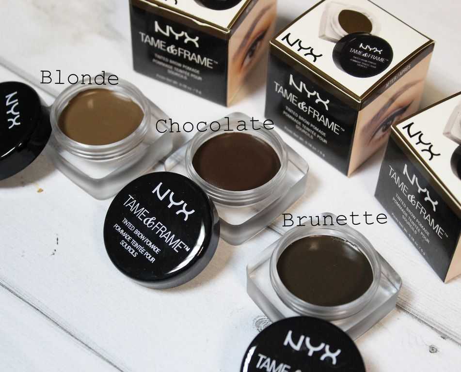 Nyx professional makeup tame & frame eyebrow pomade, blonde