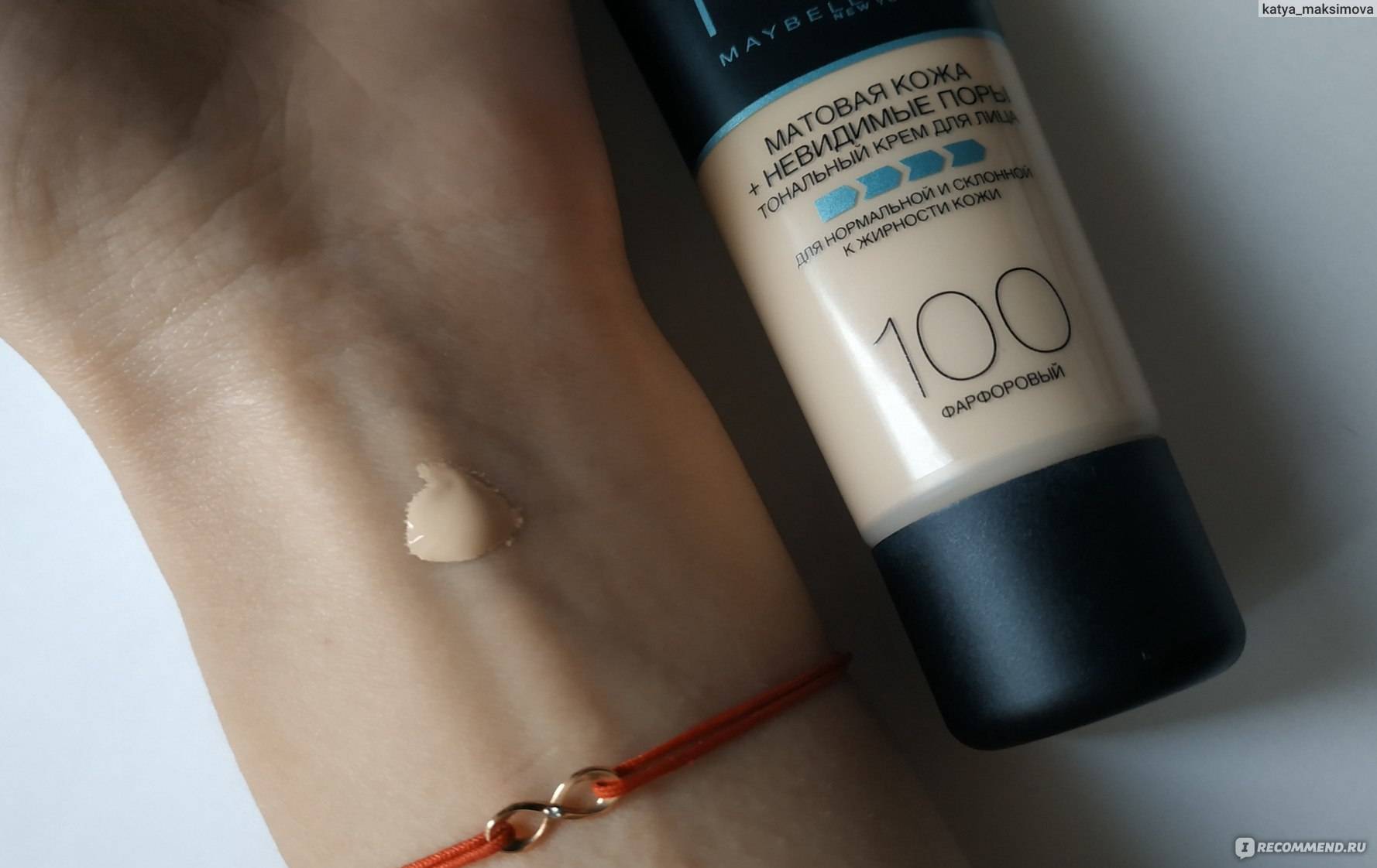 Тональный крем maybelline fit me * отзывы на тоны 100 фарфоровый