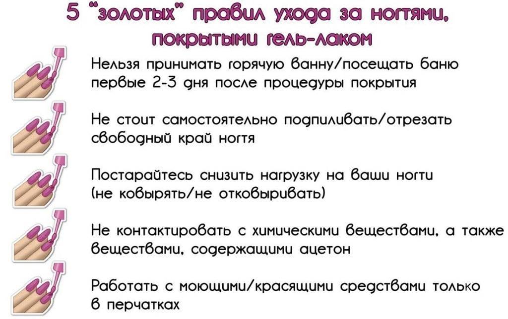 Гель-лак не держится на ногтях: основные причины, что делать? . милая я
