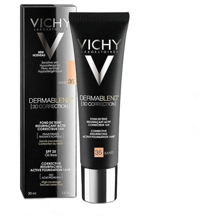 Vichy – тональный крем для проблемной кожи