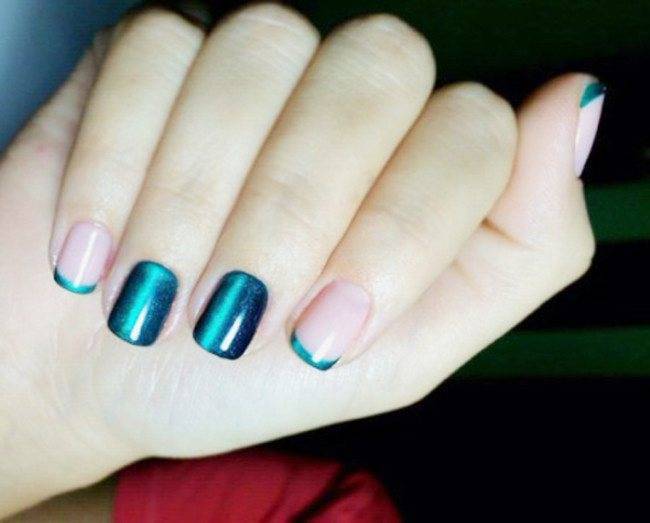 Pin by Eva Storm on Naglar in 2025 Cat eye nails, Gel nails diy, Nails inspirati