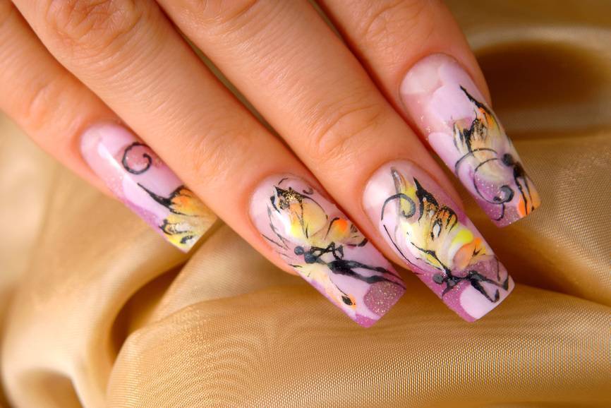 Художественный маникюр, пробуем расписной nail rt