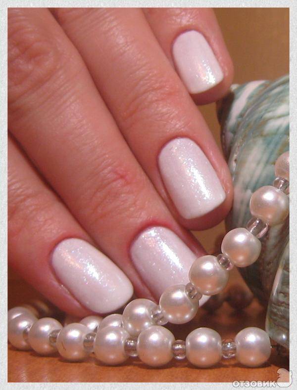 Перламутровый маникюр, создаем жемчужный nail art