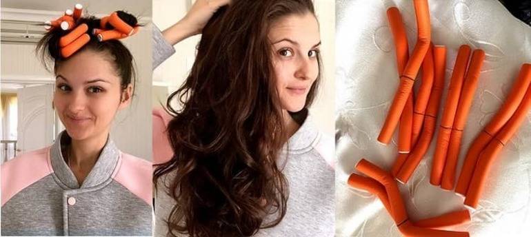 Как накрутить волосы средней длины красиво и быстро