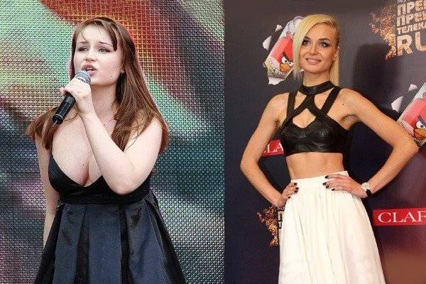 Полина гагарина и ее похудение: диета, фото до и после