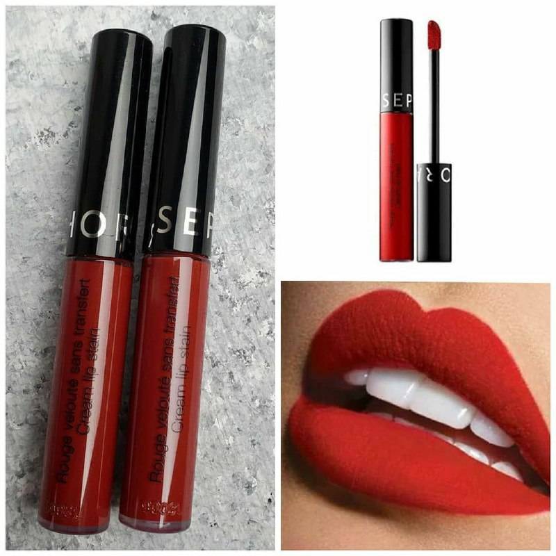 Sephora collection cream lip stain liquid lipstick 26 pretty auburn review