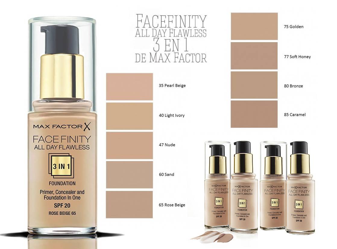 Тональный крем макс фактор: отзывы о max factor lasting performance (ластинг перформанс), facefinity 3 в 1 (фейсфинити)
